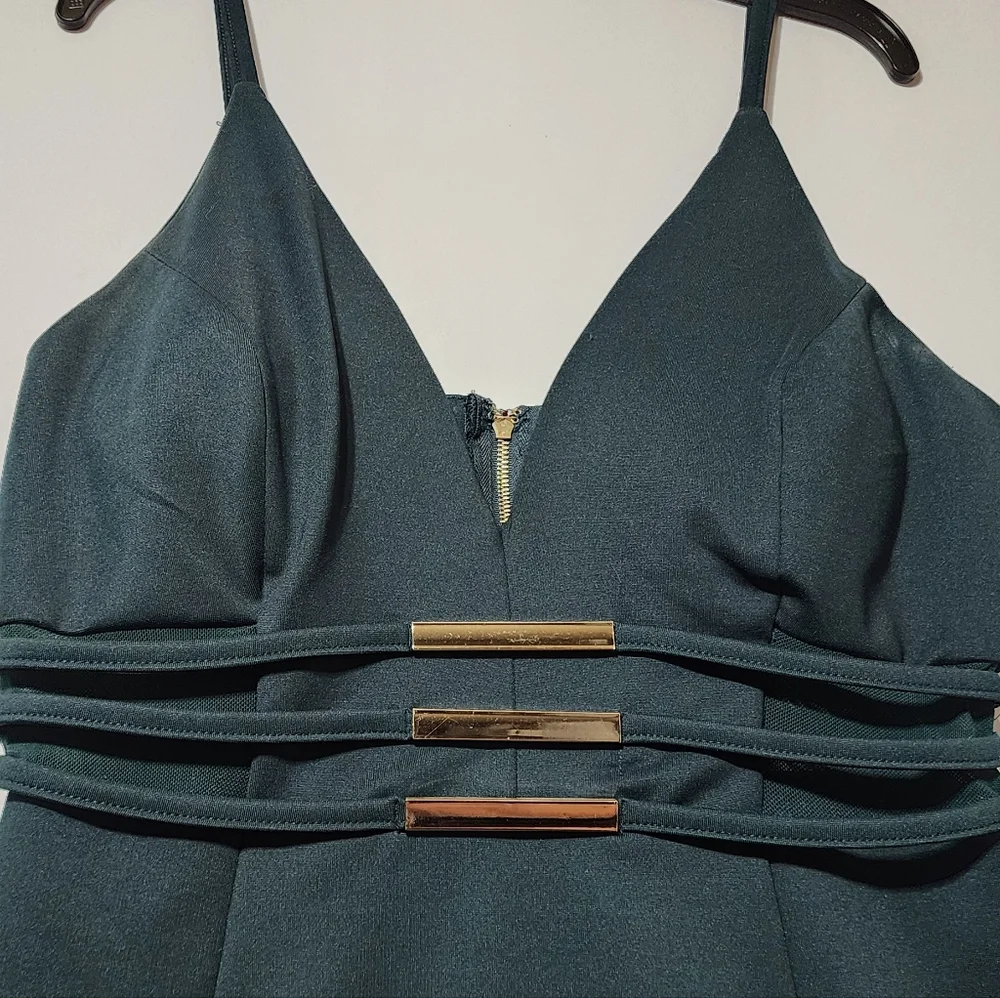 Papaya  Dark Teal Dress - Picture 3 of 12